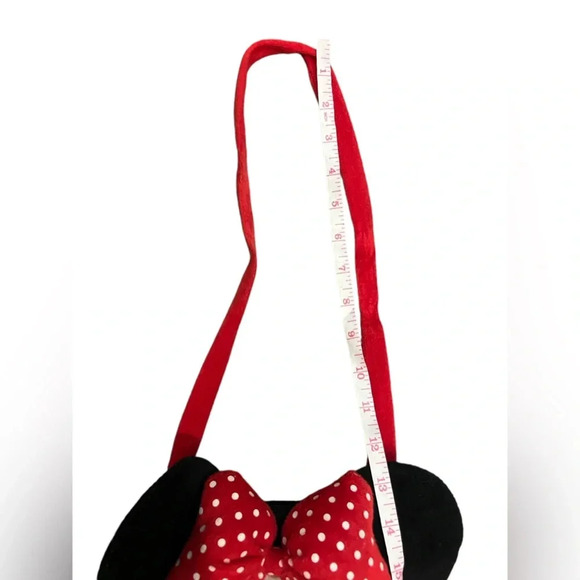 Disney Mickey’s Stuff for Kids - Minnie Mouse Plush Head Zip-Up Purse for Kids - Picture 7 of 9